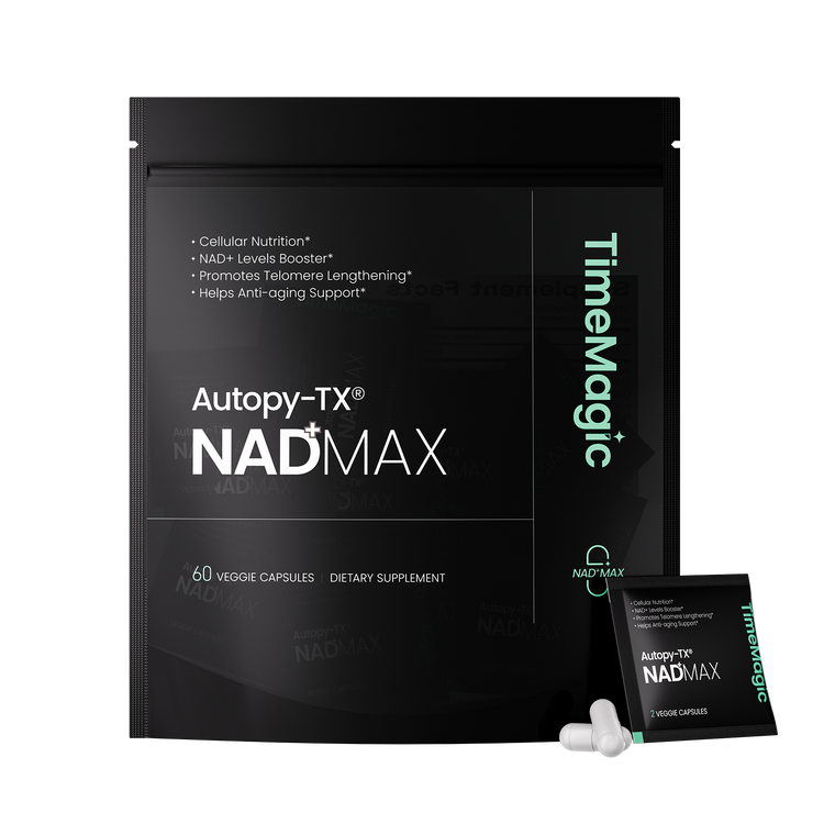 NAD+MAX 8-in-1 Cellular & Skin Health Supplement