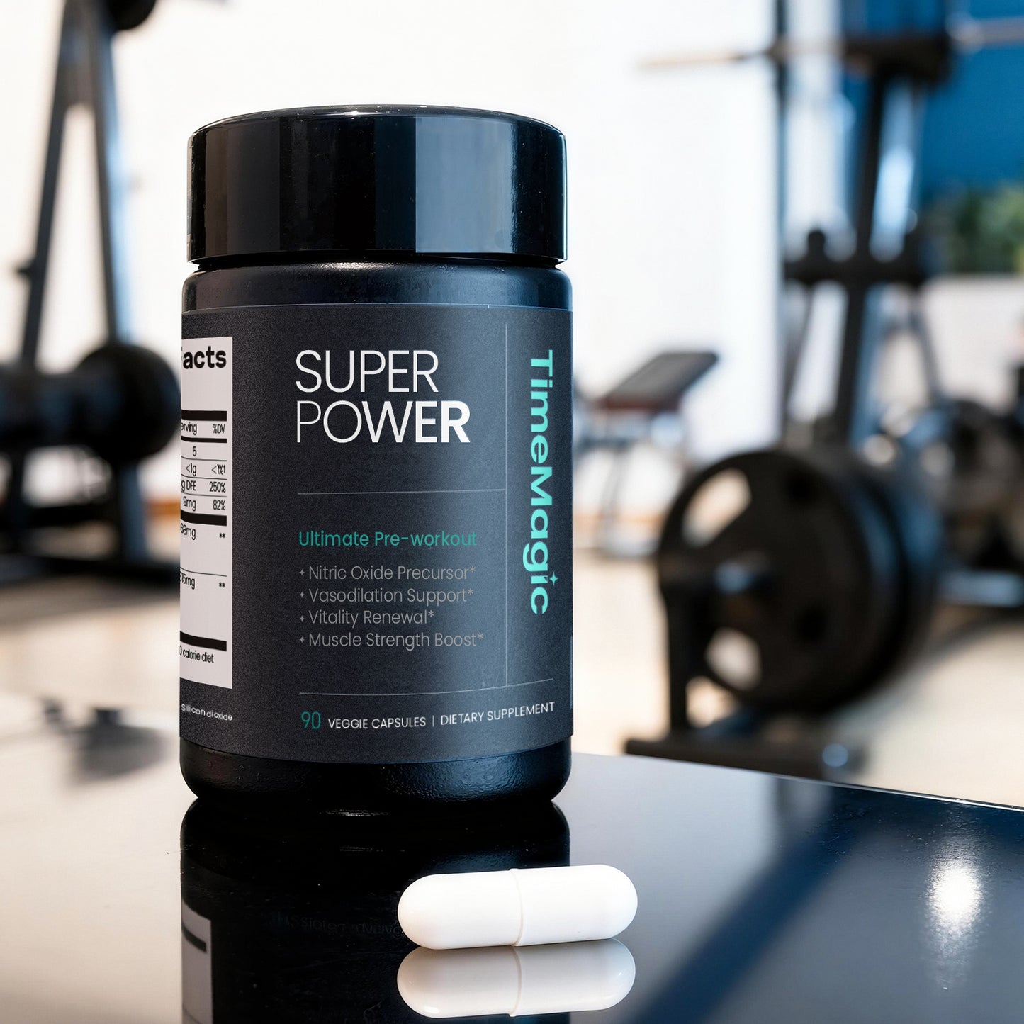 TimeMagic Superpower 7-in-1 NO Booster for Circulation & Daily Vitality