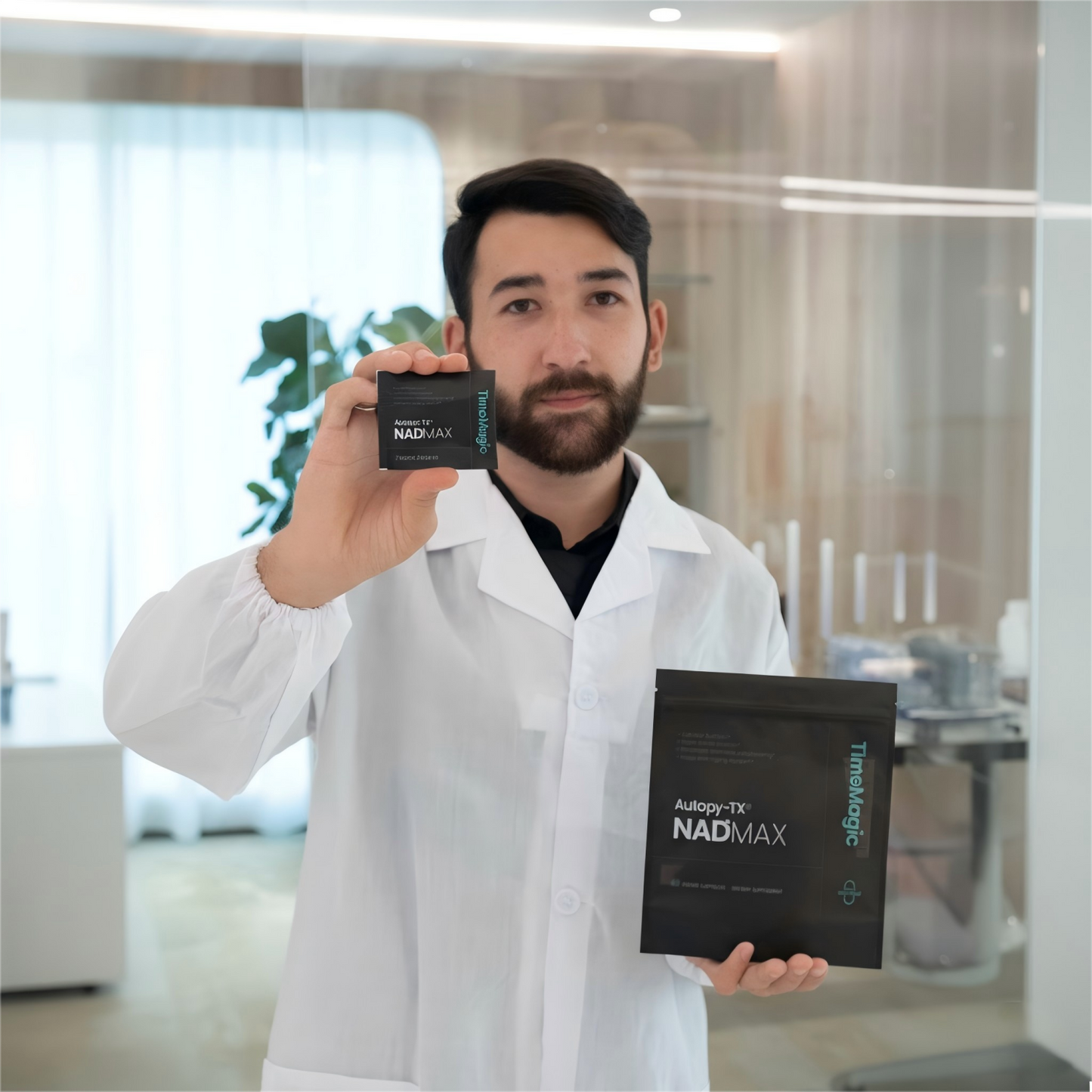NAD+MAX 8-in-1 Cellular & Skin Health Supplement